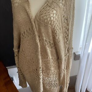 Boho crochet cardigan